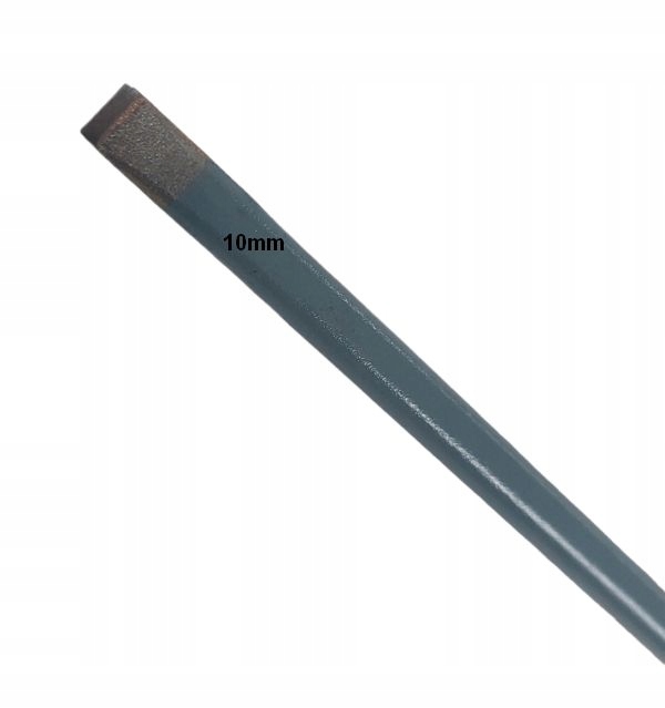 Dłuto widiowe ręczne do kamienia 10 mm