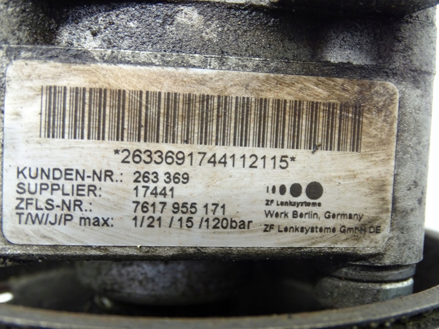 servo pump MASERATI GHIBLI 3.0D 7617955171