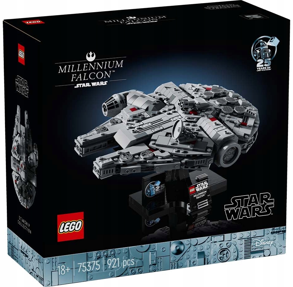Lego Star Wars Millennium Falcon Sada Kostek 75375