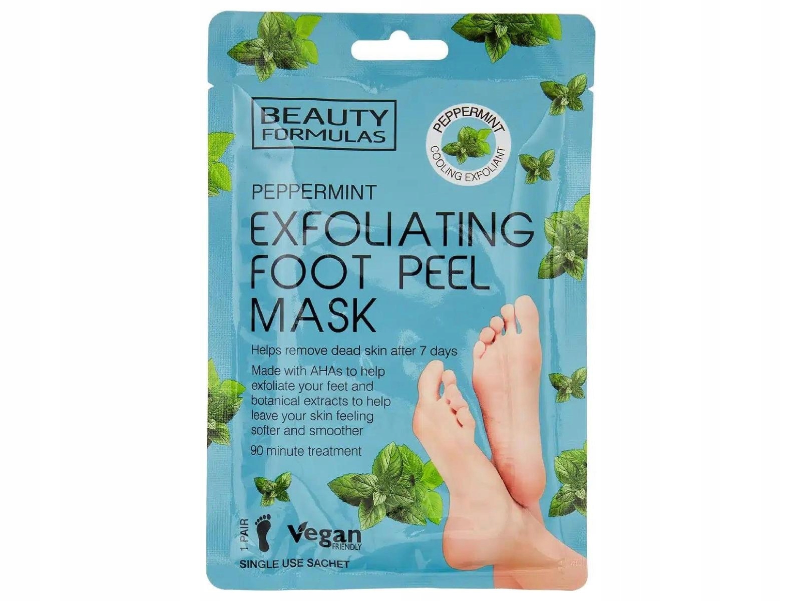 BEAUTY FORMULAS Foot Mask Złuszczająca 1
