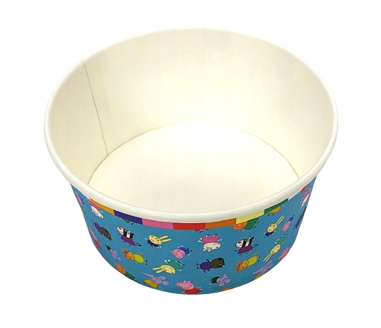 Głębokie papierowe miseczki Świnka Peppa Party 5 sztuk Marka inna marka