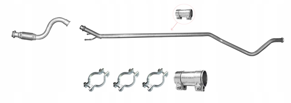 Peugeot 308 1.6 HDi Trubka Kolektorová Středová