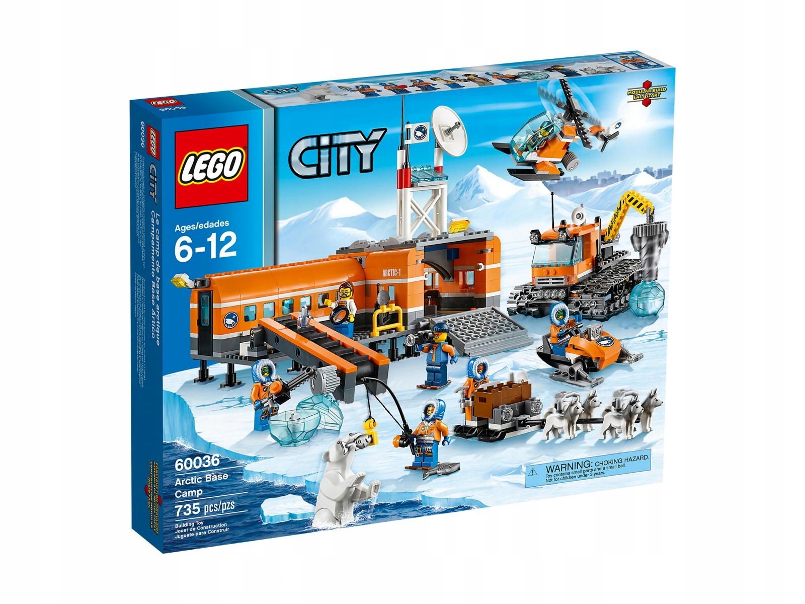 Lego City 60036 Arktická základna Nové