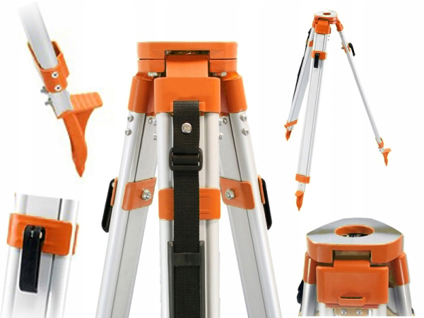 Stavební Aluminiový Stativ pro nivelátor teodolitu