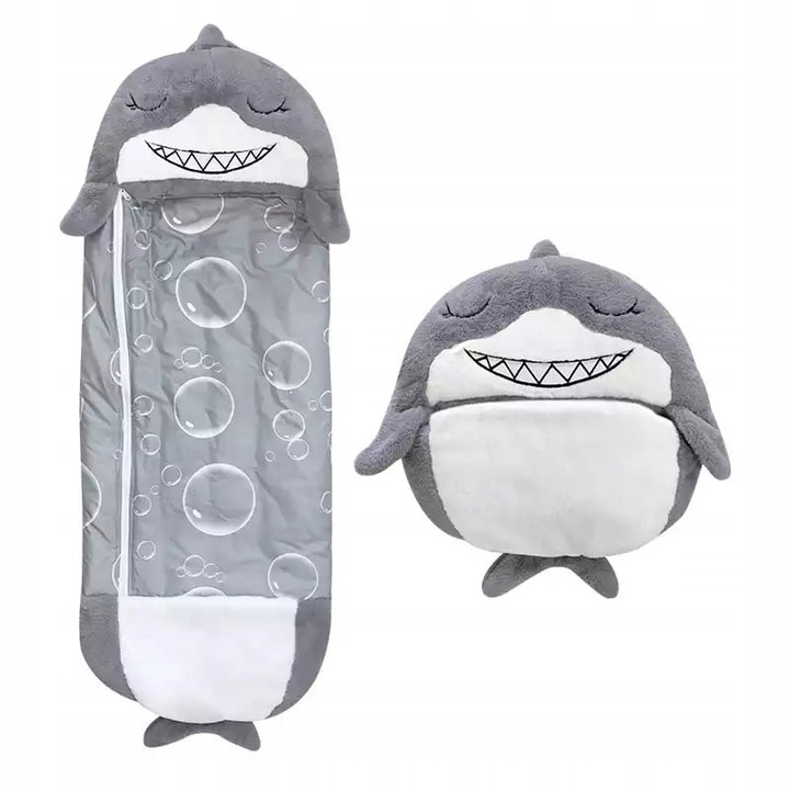 

Śpiwór dla Dzieci Poduszka Rekin Shark Poducha