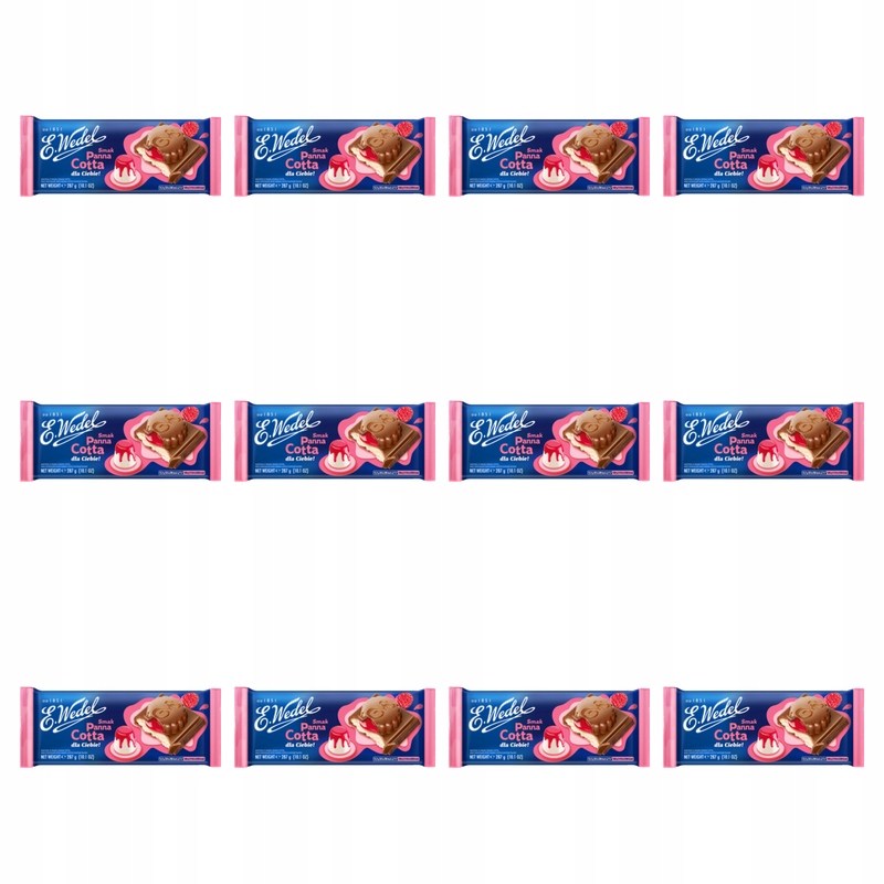 E. Wedel Čokoláda s příchutí Panna Cotta 287 g X12