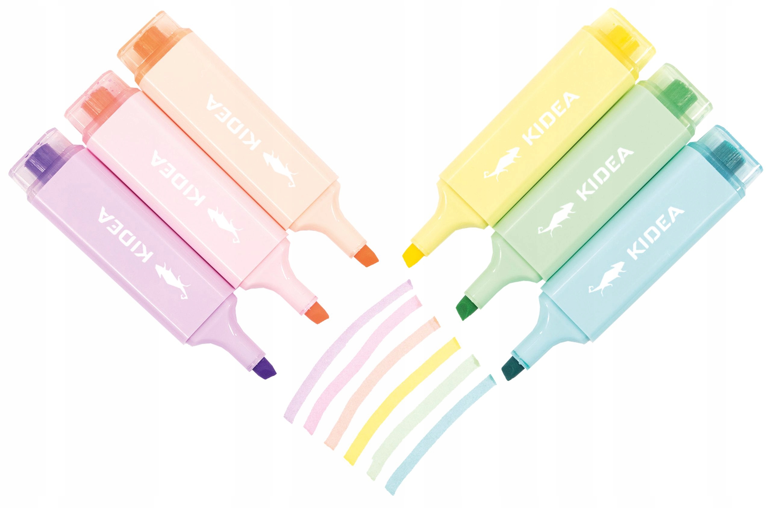 Пастельные маркеры маркеры KIDEA 6 цветов количество штук в наборе 6 шт.