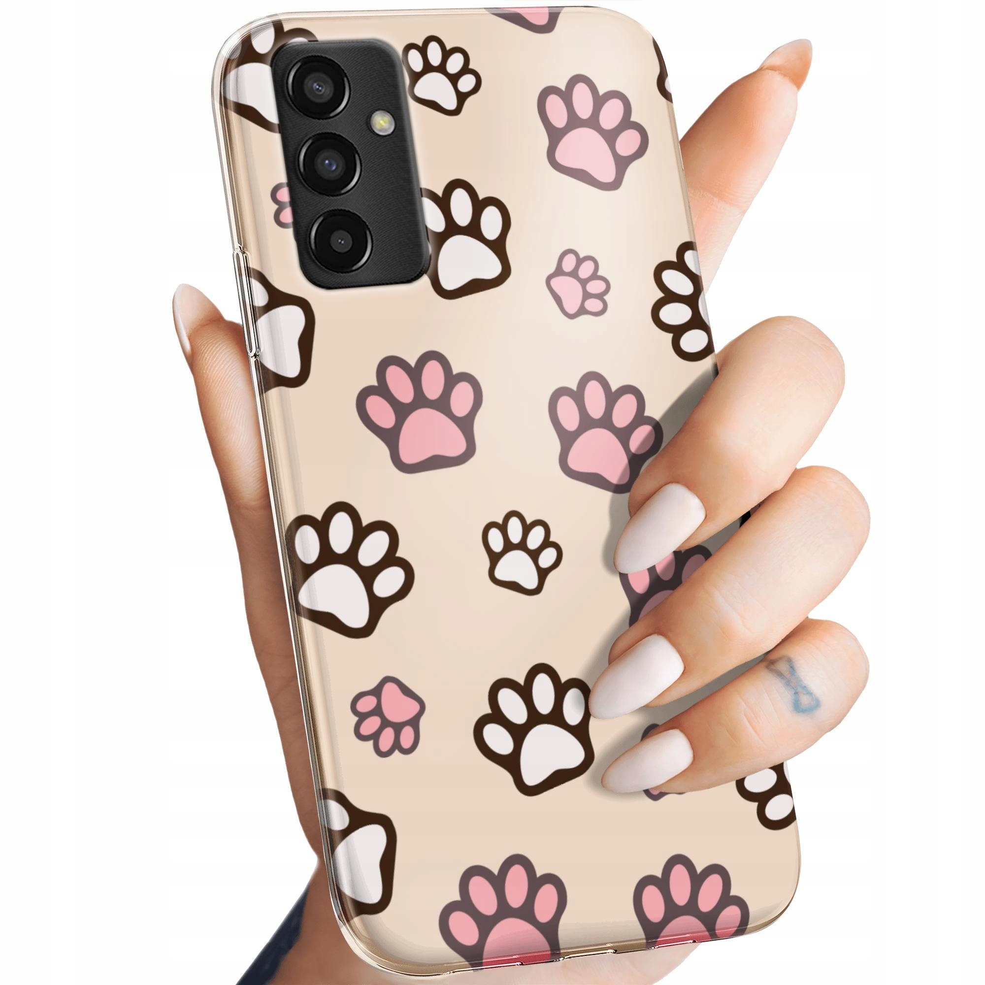 

Etui do Samsung Galaxy M13 Łapki Ślady Łapa