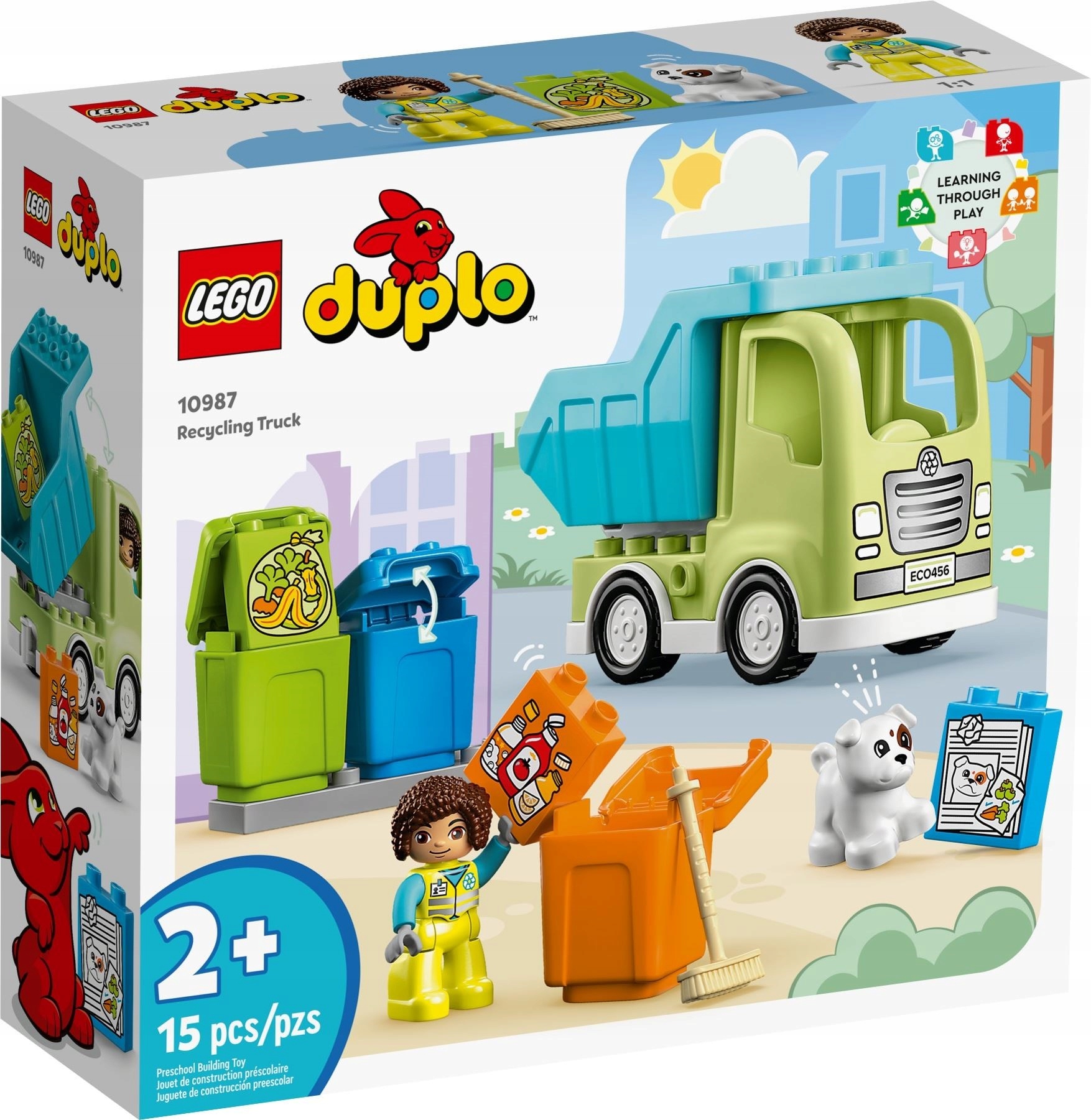 

Lego Duplo 10987 Ciężarówka recyklingowa