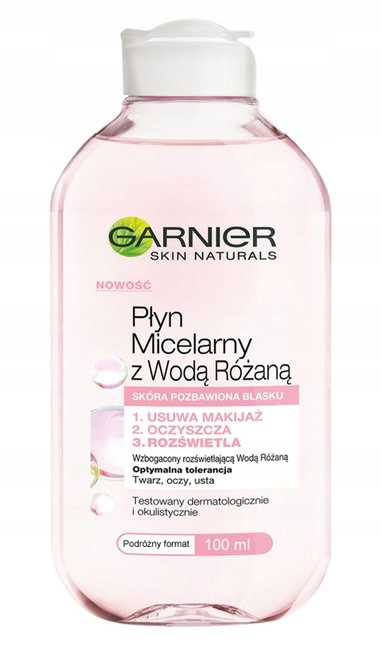 

Garnier Płyn micelarny z wodą różaną 100ml