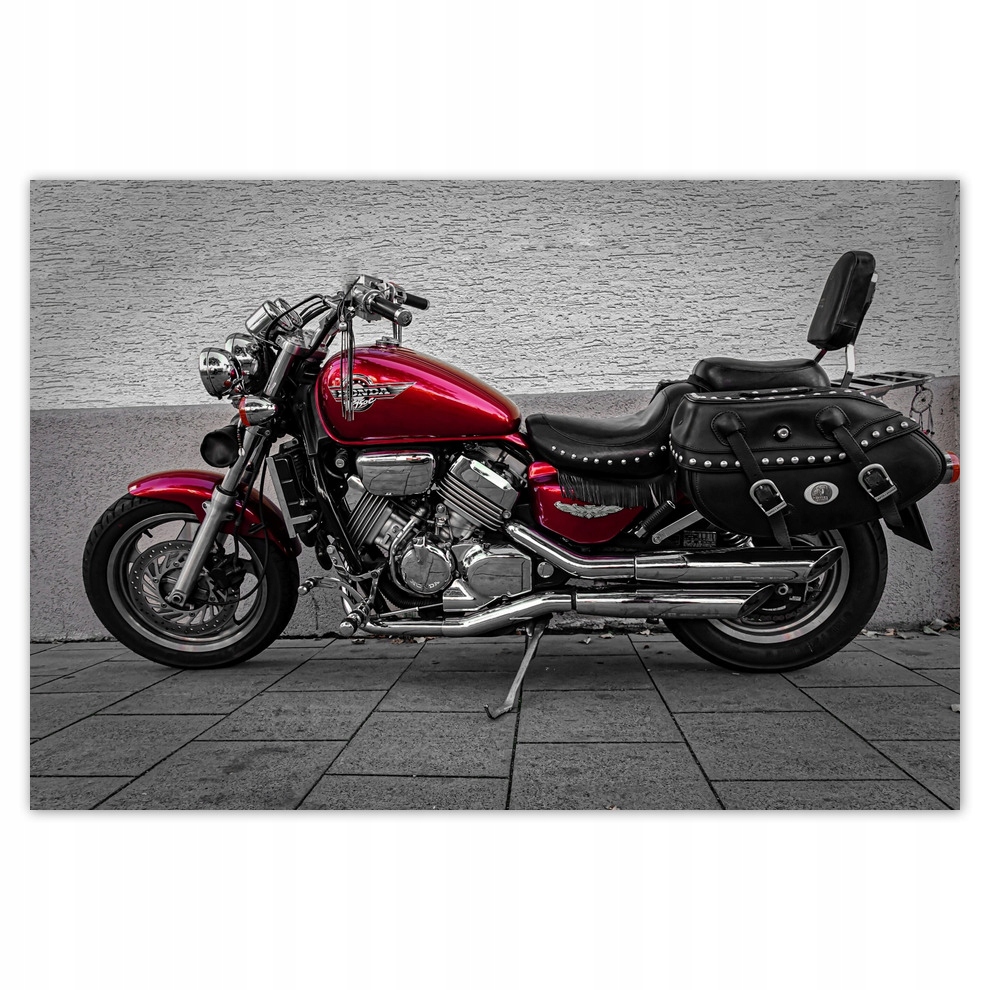 

Naklejki 185x125 Honda Motocykl Motor