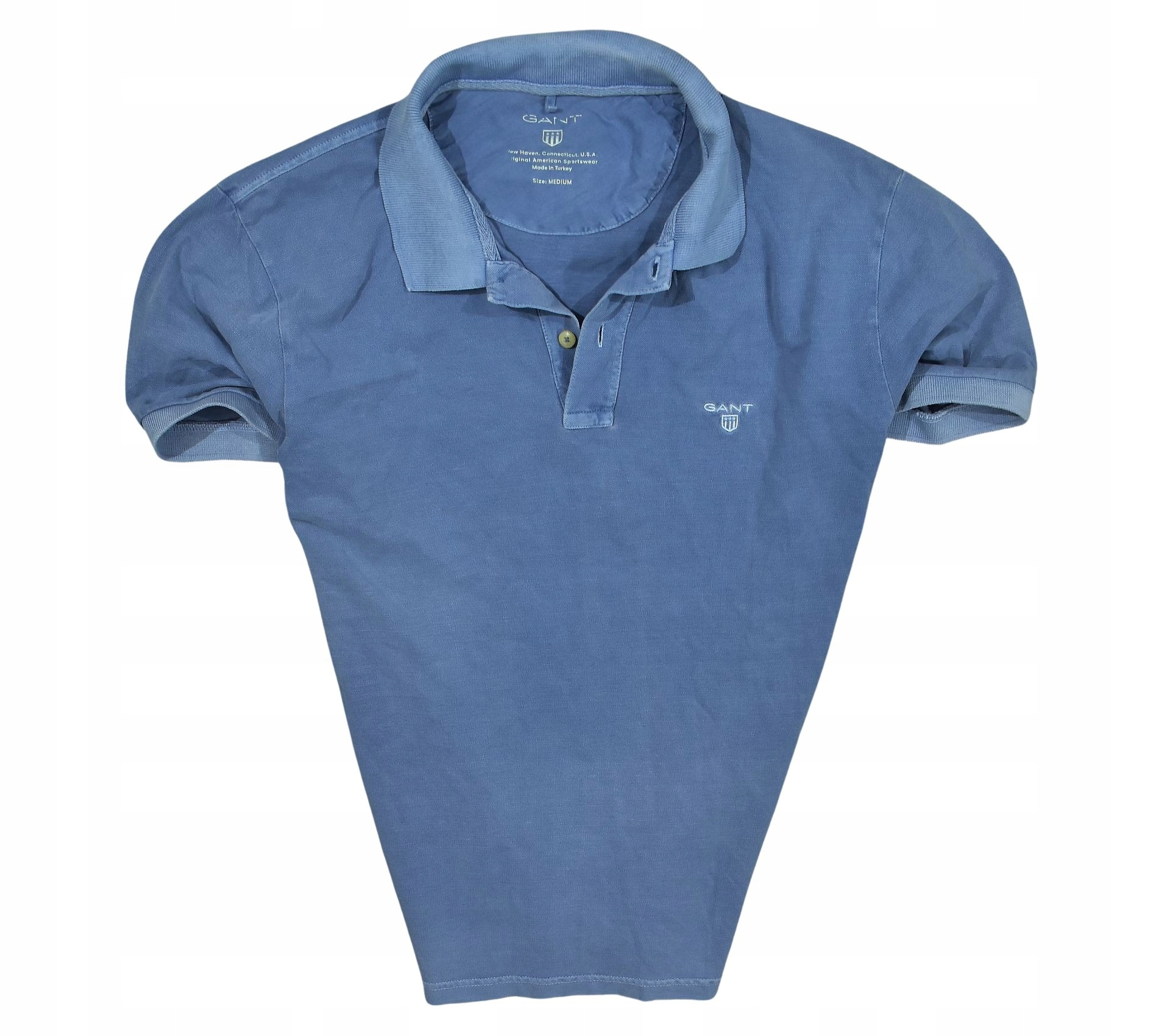 GANT Męska Koszulka Polo Polówka Slim Fit / M