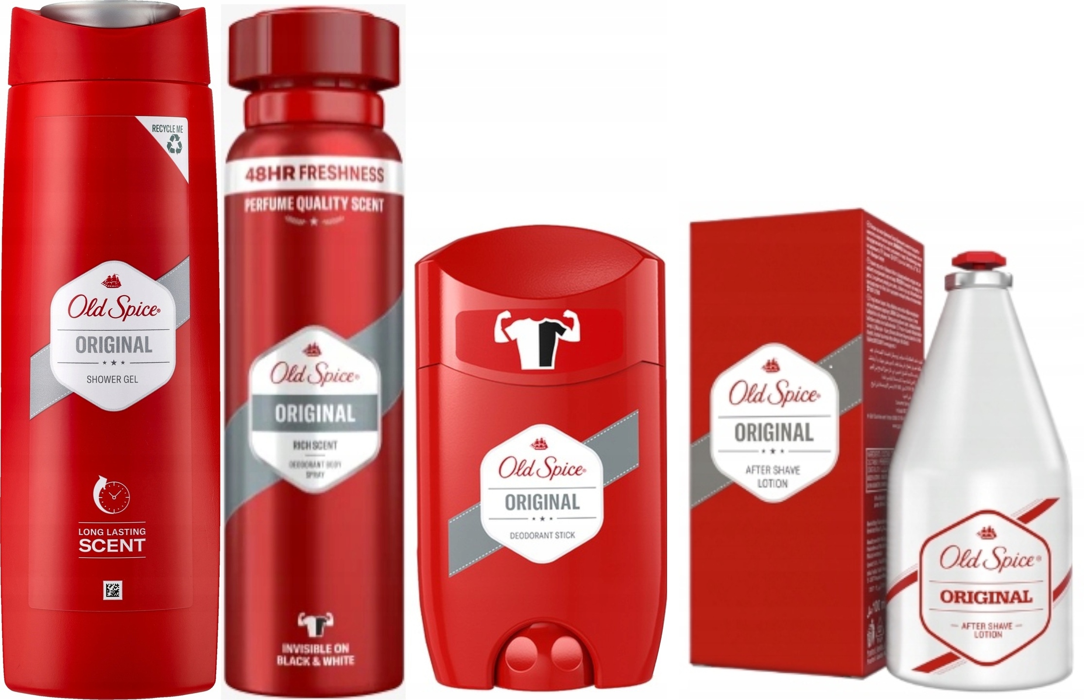Old Spice Original Zestaw 4 Kosmetyków Dla Mężczyzny