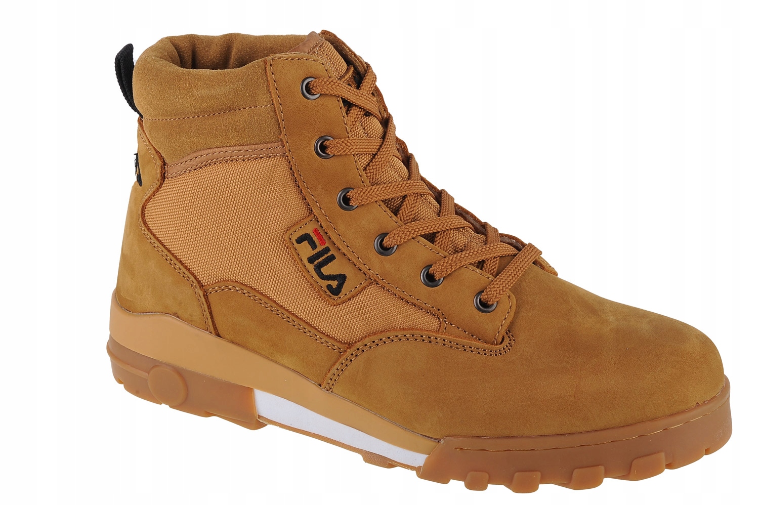 Fila Grunge II MID [41] Pánské trekové boty Nubuk Žluté