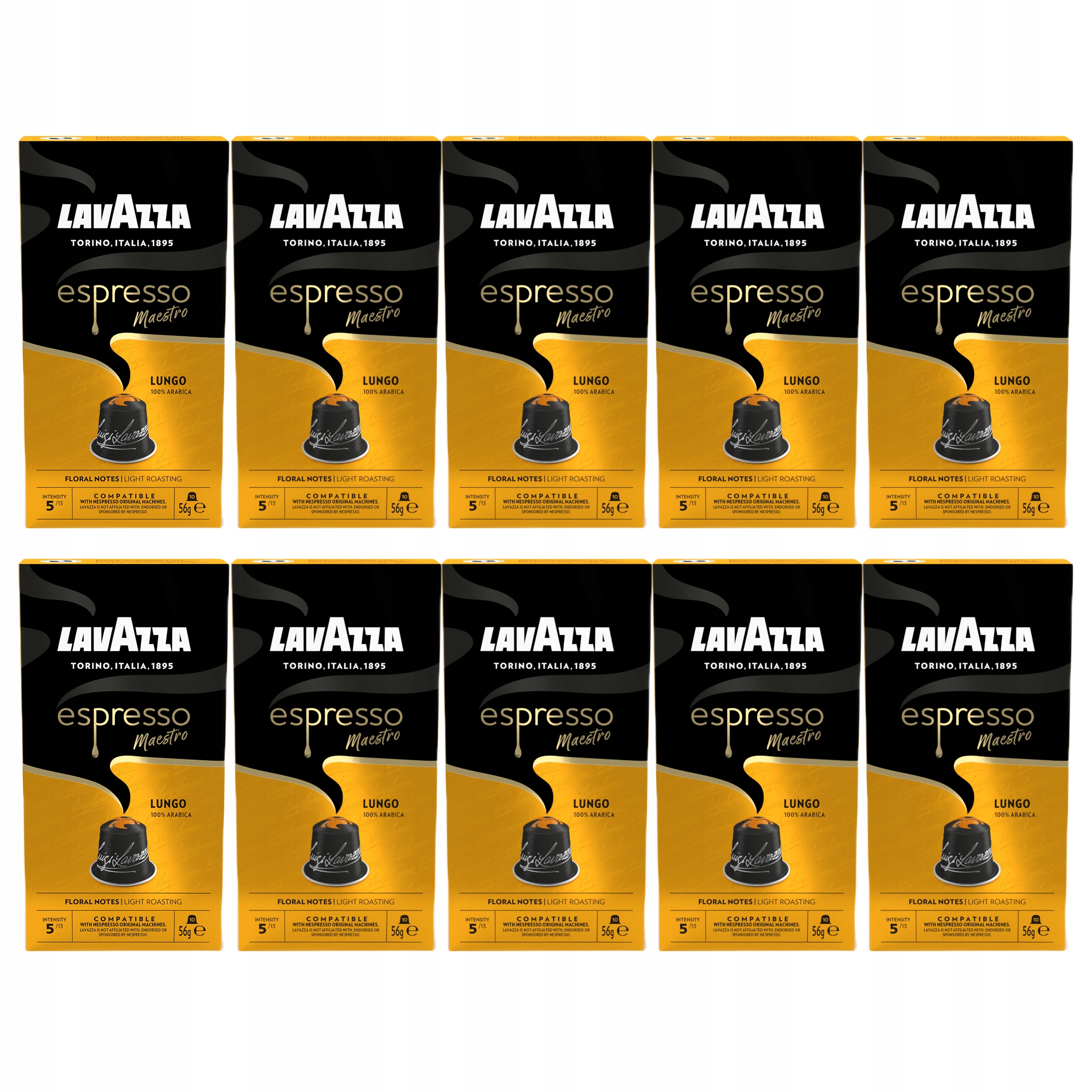 Kapsułki do Nespresso Lavazza Espresso Maestro Lungo 100 szt.