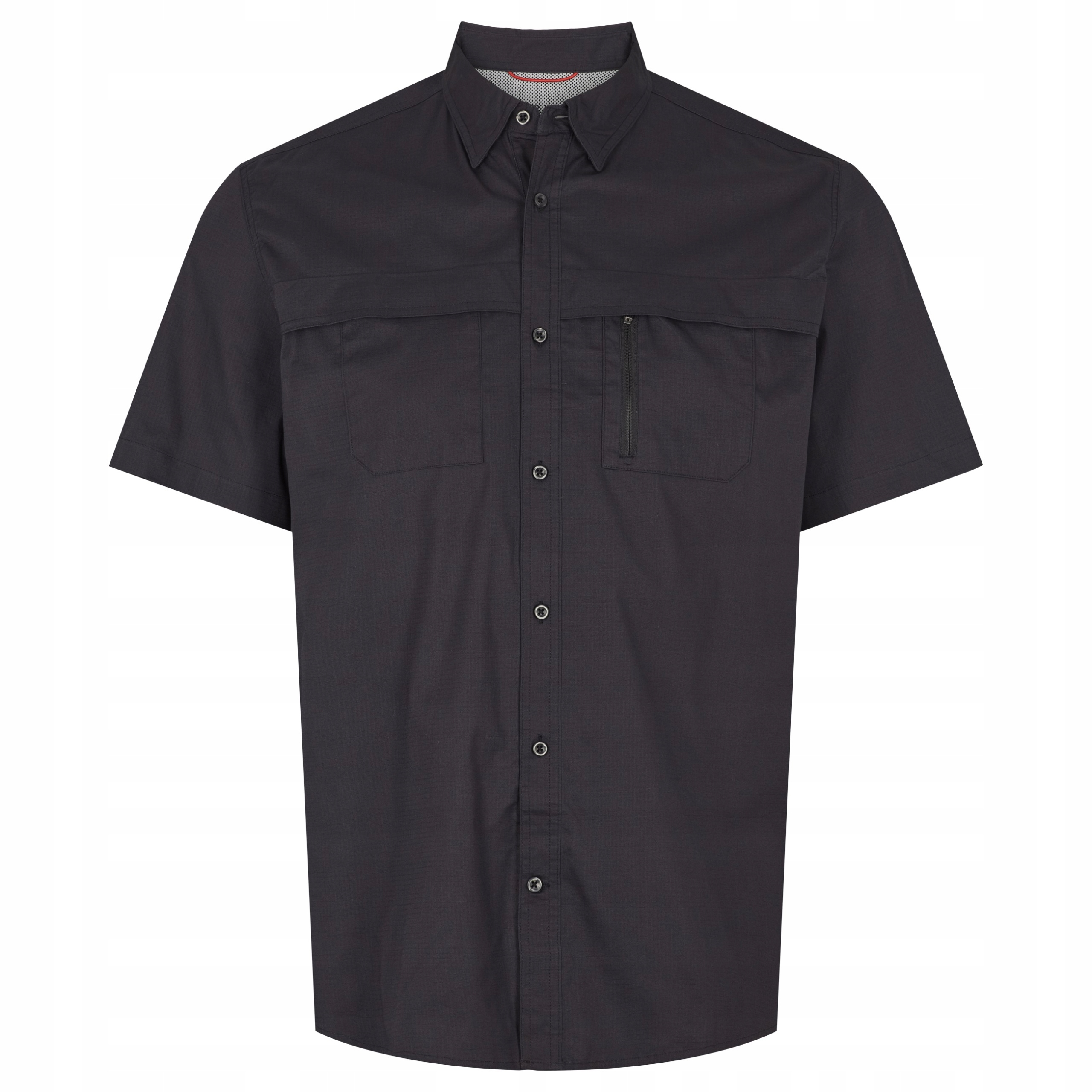 North 56°4 Velká Technická Košile Velké Velikosti Černá 7XL