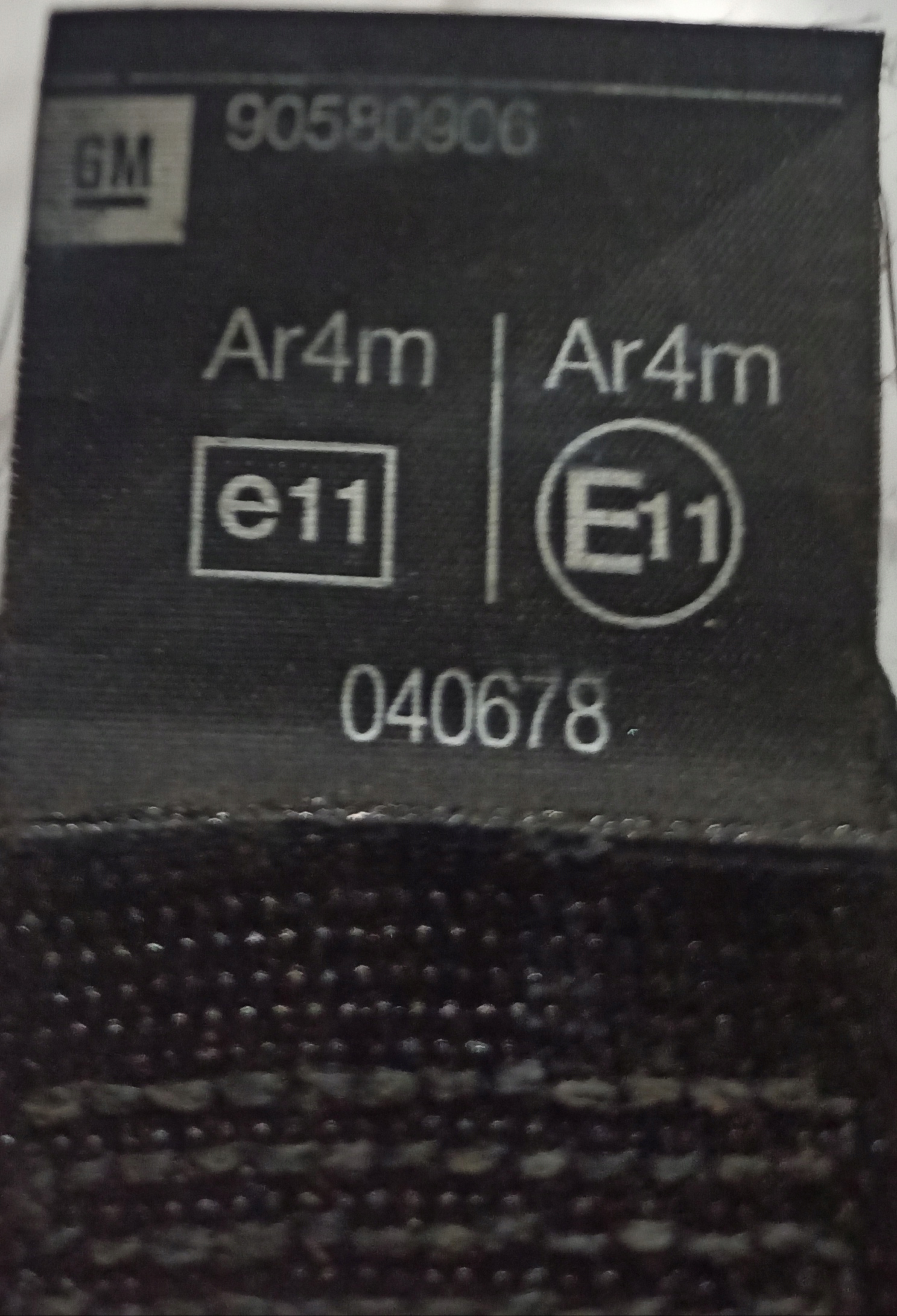 OPEL ZAFIRA A GURTEN SICHERHEITS SITZ HINTEN 90580906