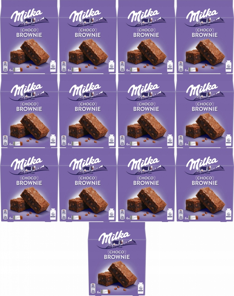 Ciastka Milka Choco Brownie ciasteczka czekoladowe 150g biszkopty x13