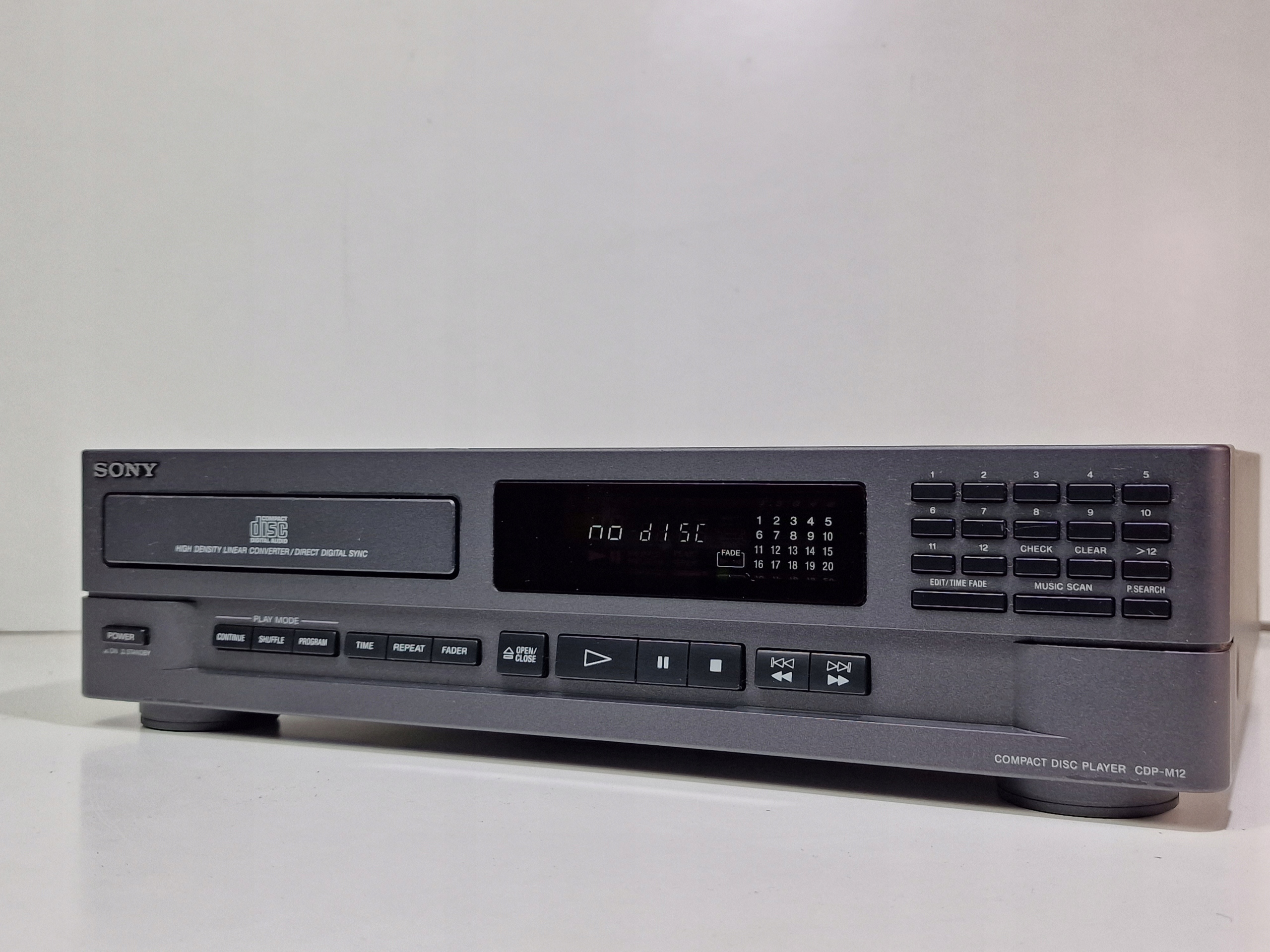 SONY odtwarzacz CD player Sony CDP M 12 Marka Sony