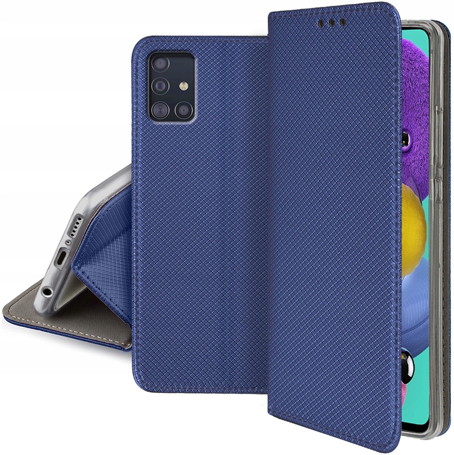 

Etui Smart Magnet Szkło 9H do Samsung Galaxy A51