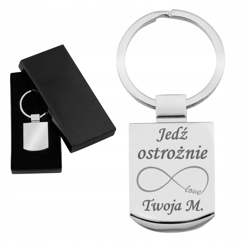 Brelok Blaszka Grawer gratis!