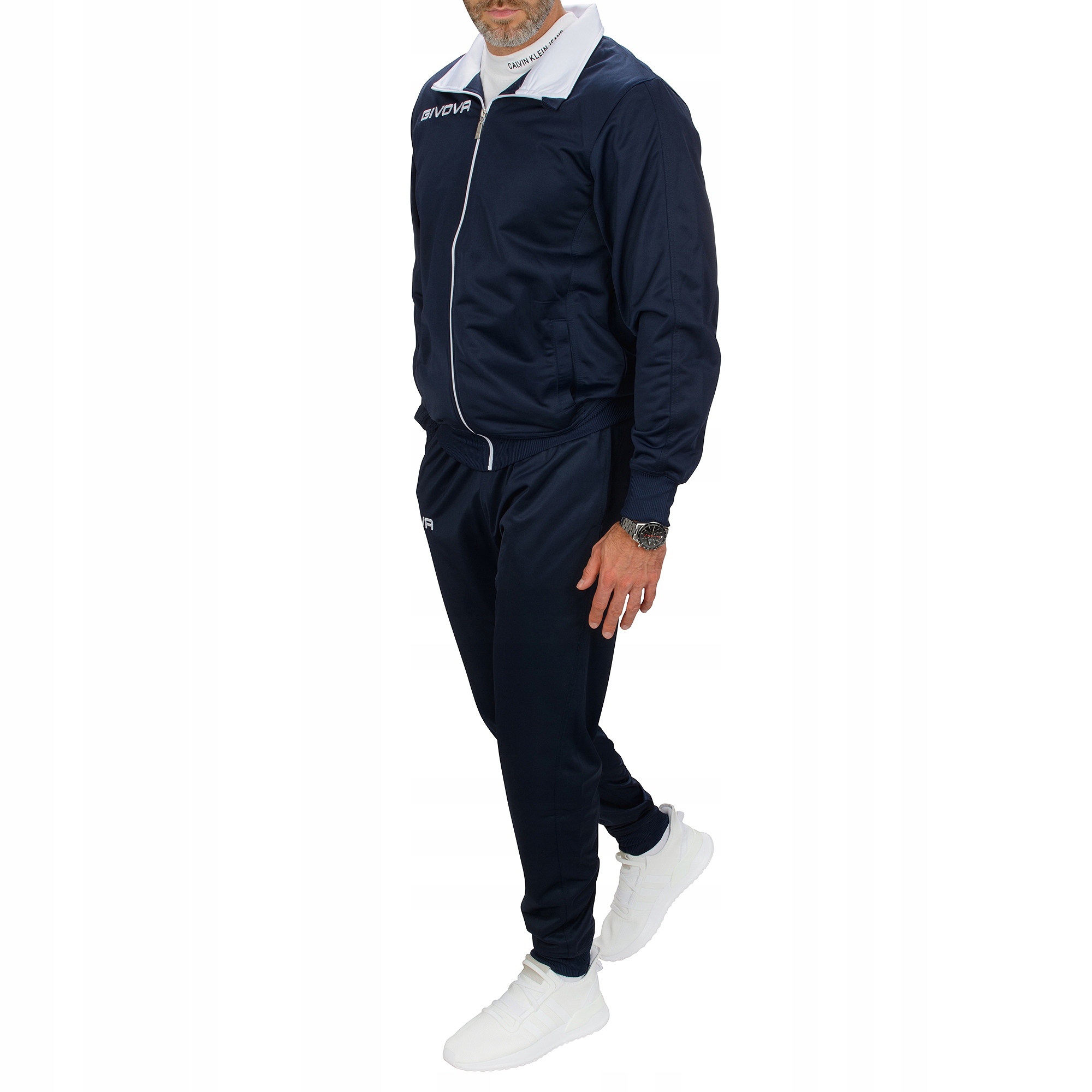 TR031-2 r. L GIVOVA TORINO MĘSKI KOMPLET DRESOWY Rękaw długi rękaw