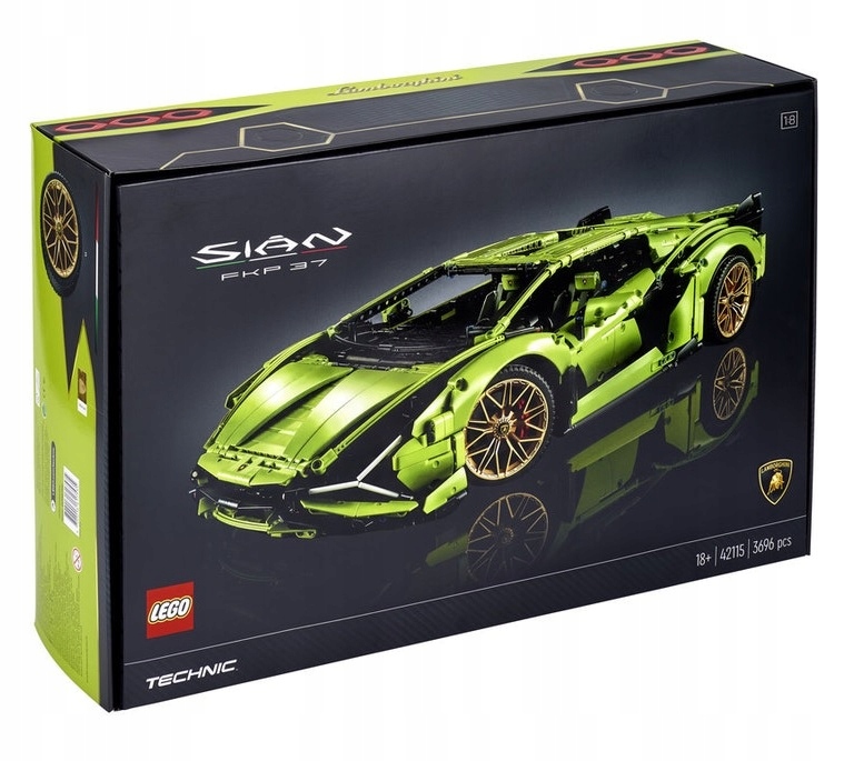 Lego Technic 42115 Lamborghini Sián Fkp 37
