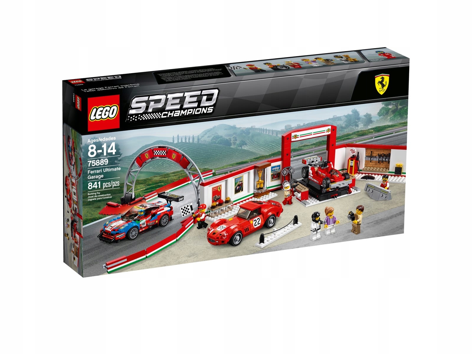 Lego Speed Champions 75889 Warsztat Ferrari