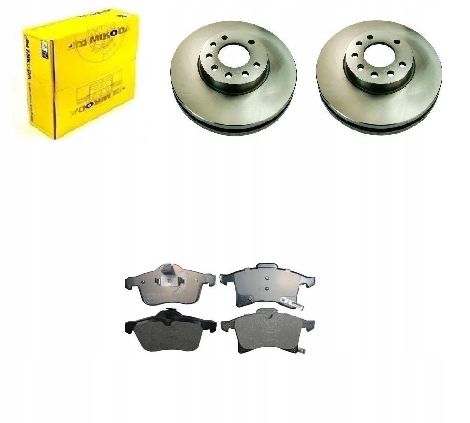 Kotouče Kostky Meriva B Combo C Astra H Přední 280 MM 4 Šrouby Sada