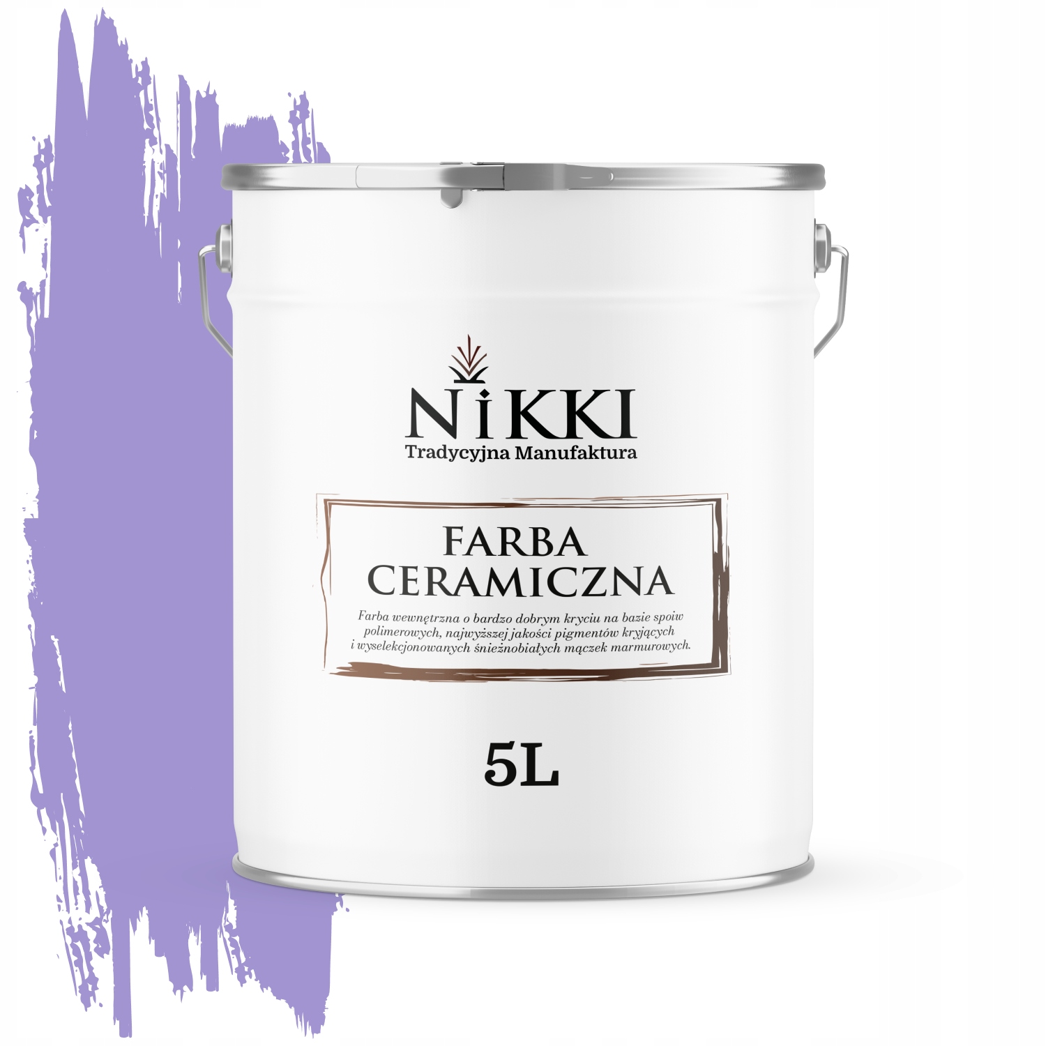 Keramická Farba Na Stropy Fialová H2733 Hlboký Matný Náter Na Steny 5L