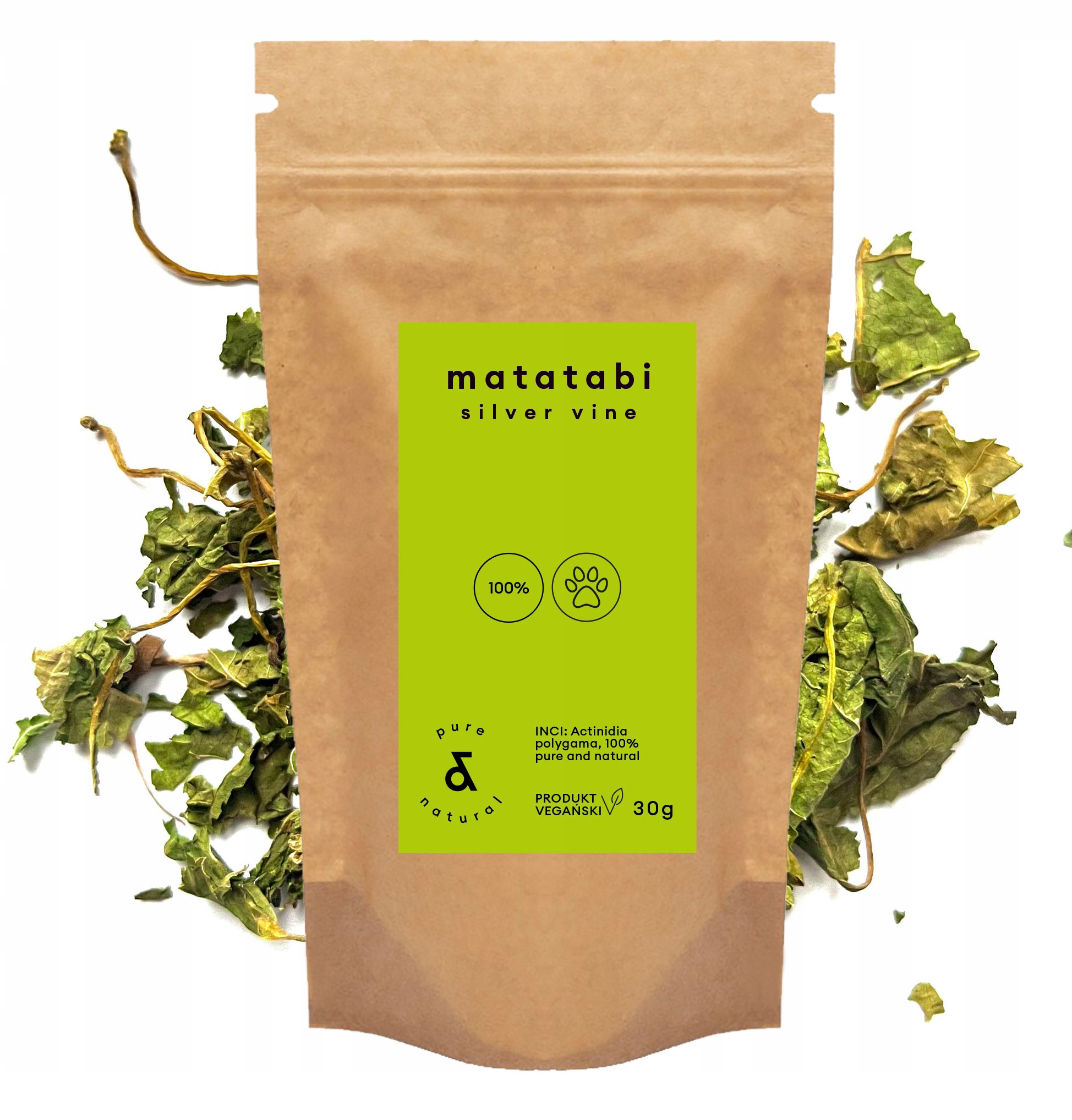 Levně Japonská koťátka, Matatabi, kočka se zblázní 30g Giga Paka!! zábava relaxace