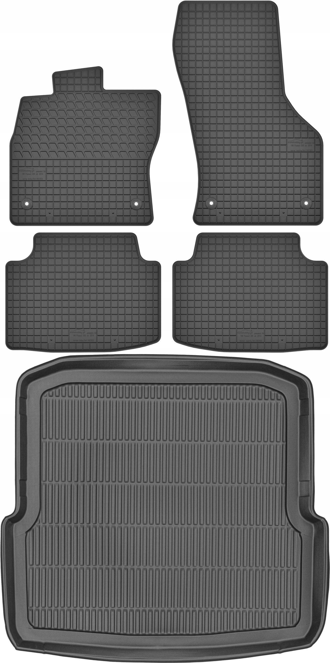 Škoda Octavia III Com 13-20 Gumové rohože rohož