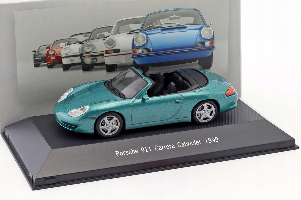 Porsche 911 (996) Carrera Cabriolet 1999 Atlas 1:43