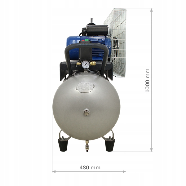 SPRĘŻARKA POWIETRZA TŁOKOWA 150L 430L/MIN 10BAR Marka Land Reko