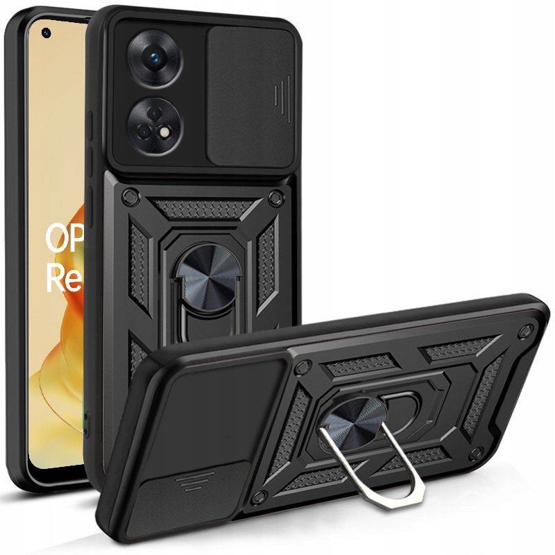 

Pancerne Etui Camera Slide do Oppo Reno 8 T 4G