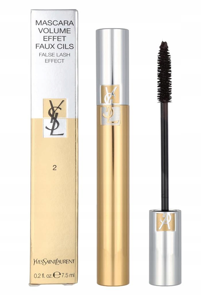 Ysl Mascara Volume Effet Faux Cils 02 Rich Brun 7,