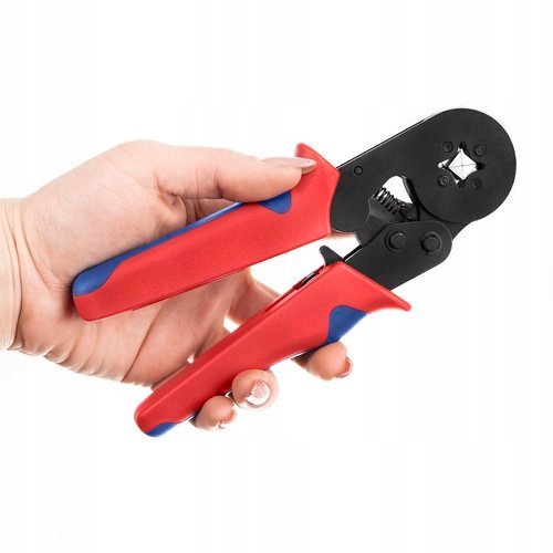 ZACISKARKA PRASKA DO KOŃCÓWEK KABLI TULEJEK + 500szt Model ZACISKARKA PRASA PRASKA