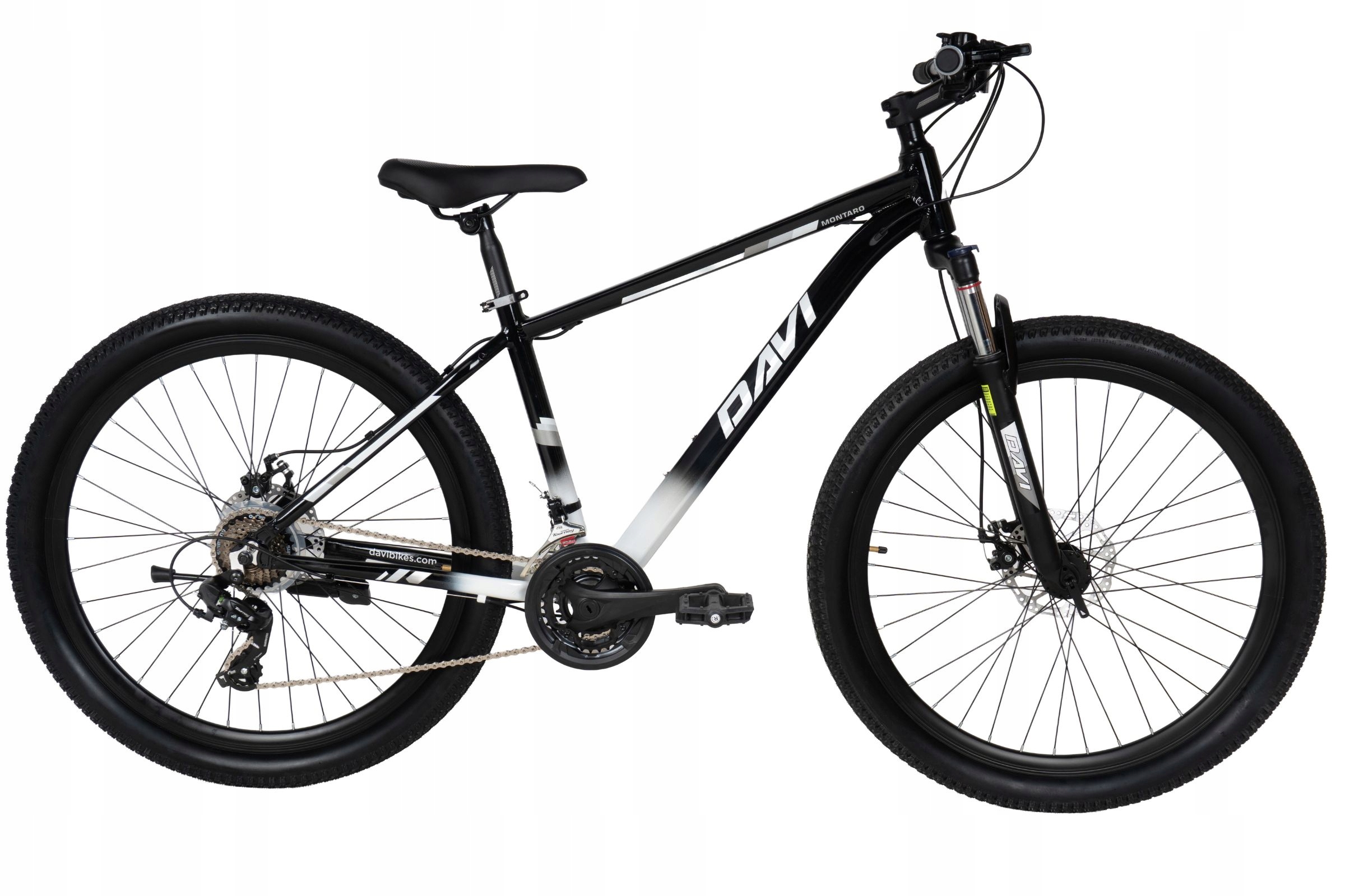 Rower Męski Mtb Górski Davi Montaro 27.5 Koło Alu Rama 17 Cali Amortyzacja