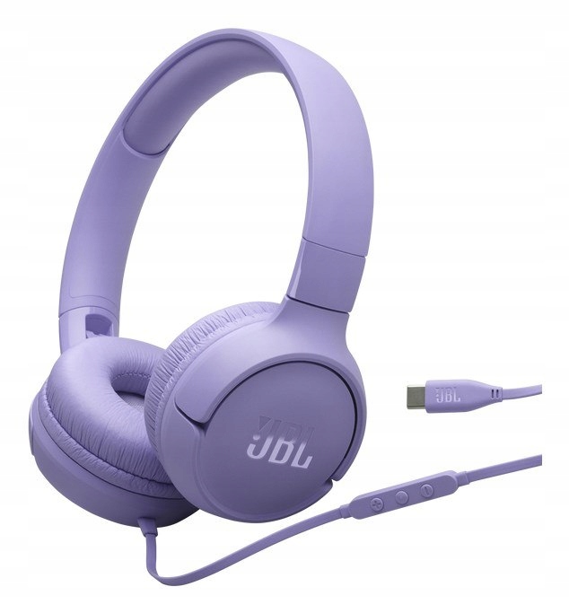 Słuchawki nauszne Jbl Tune520C Usb-c Purple