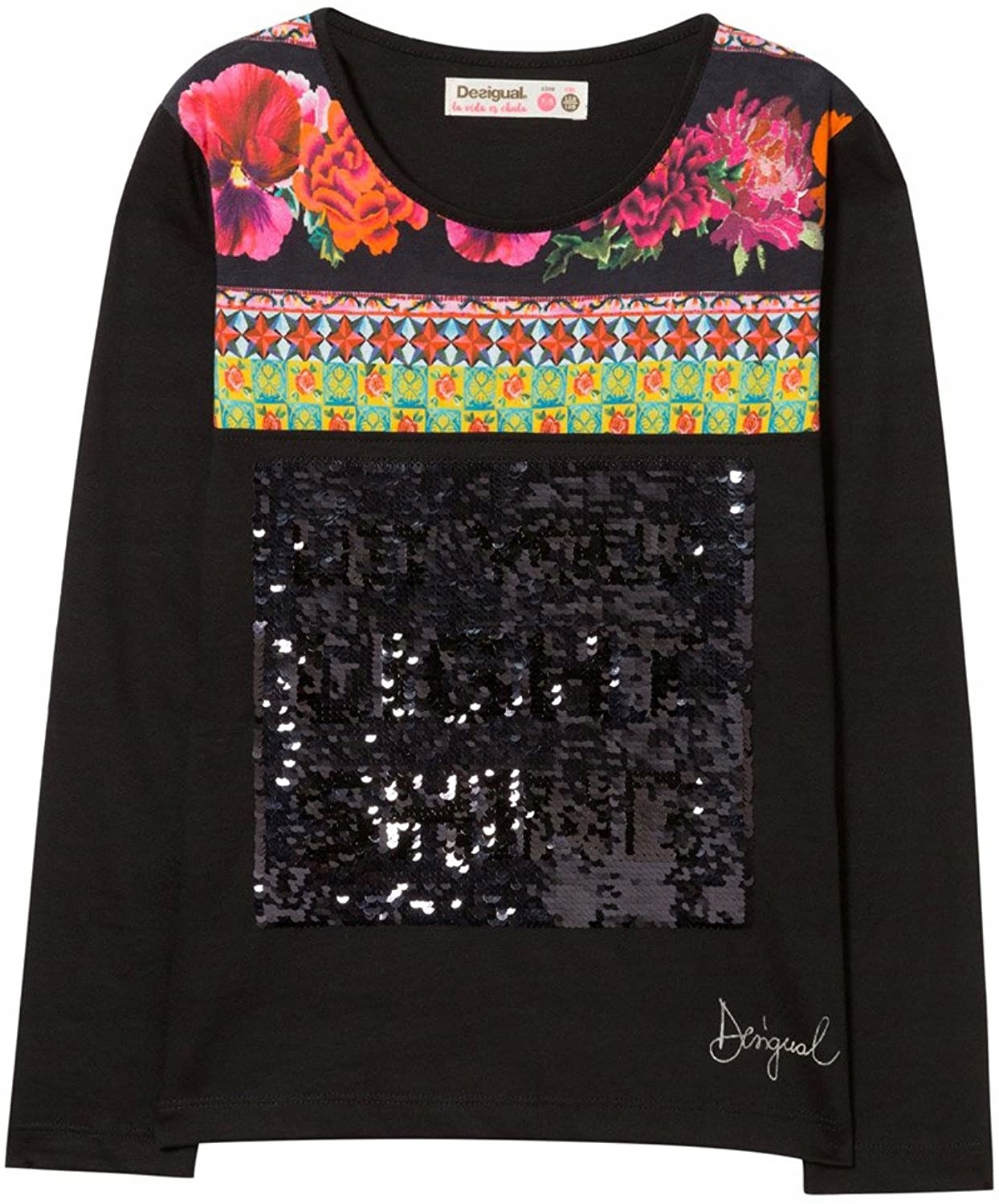 

Desigual Ts Llafranc bluzka czarna122/128 PH301 39