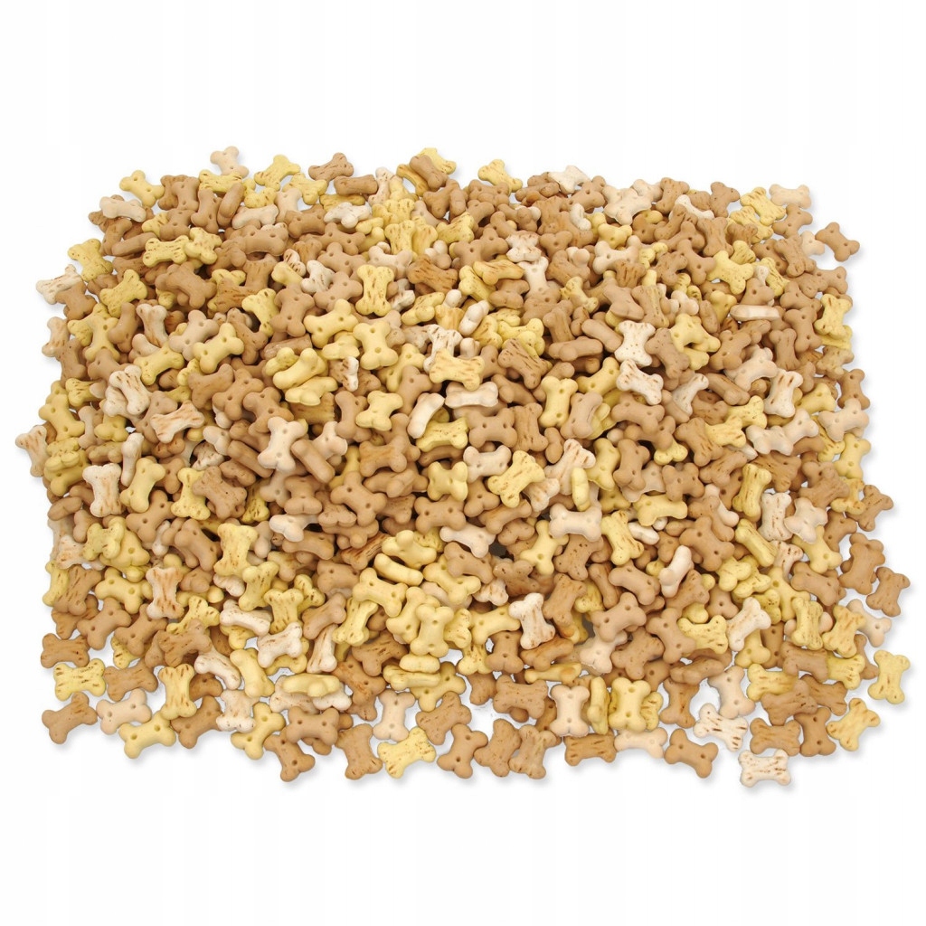 Levně Pochoutka Rasco sušenky kostičky mix 2,5cm 10kg