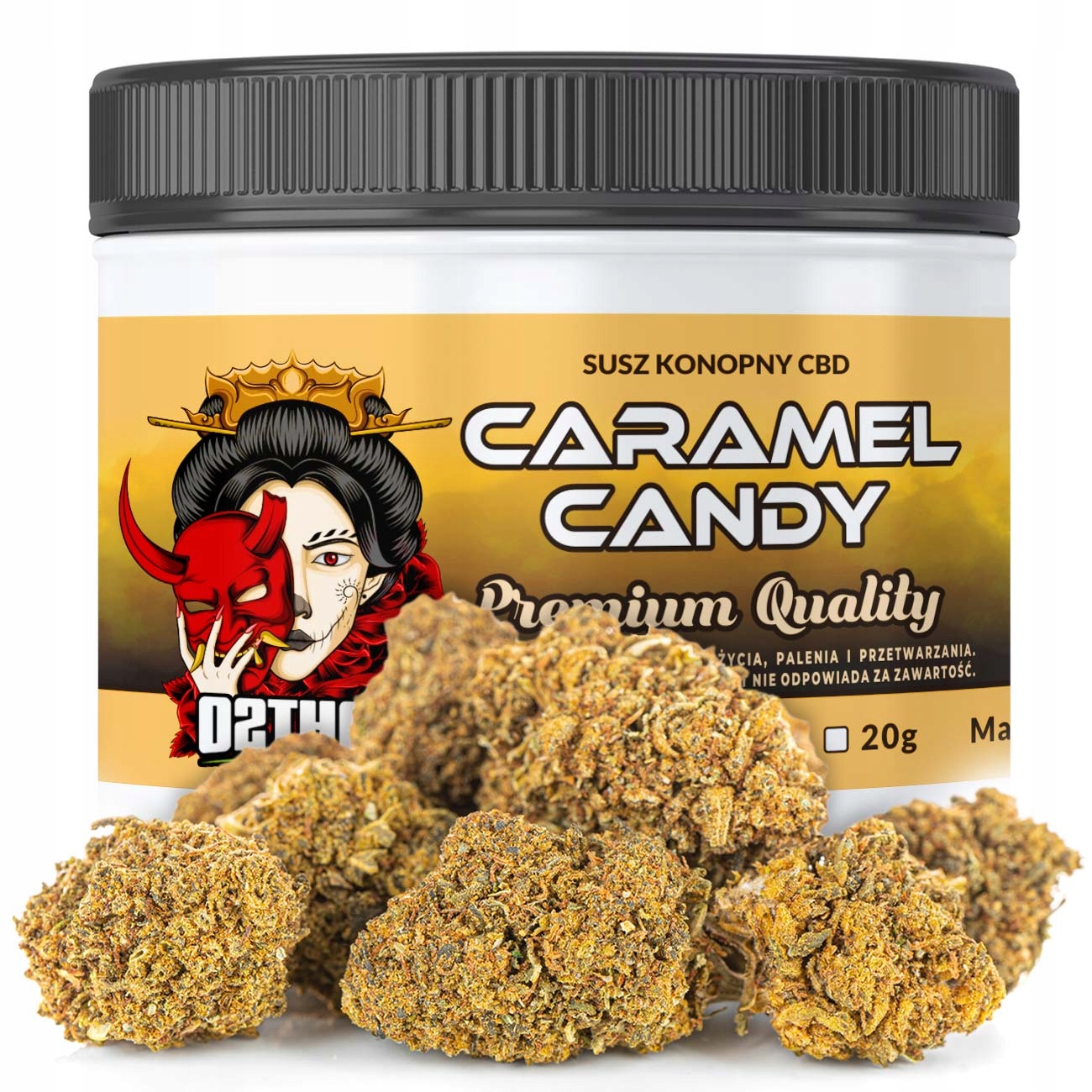 Susz konopny Cbd Caramel Candy 50 g