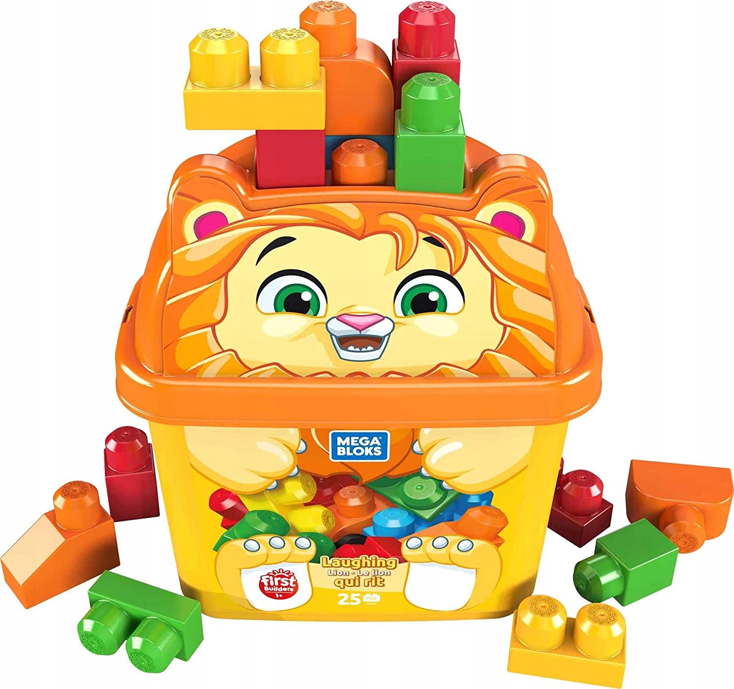 

Bloks Pojemnik Z Klockami Wesoły Lew