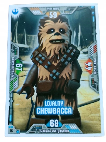 Karta Lego Star Wars Seria 2 Numer 015