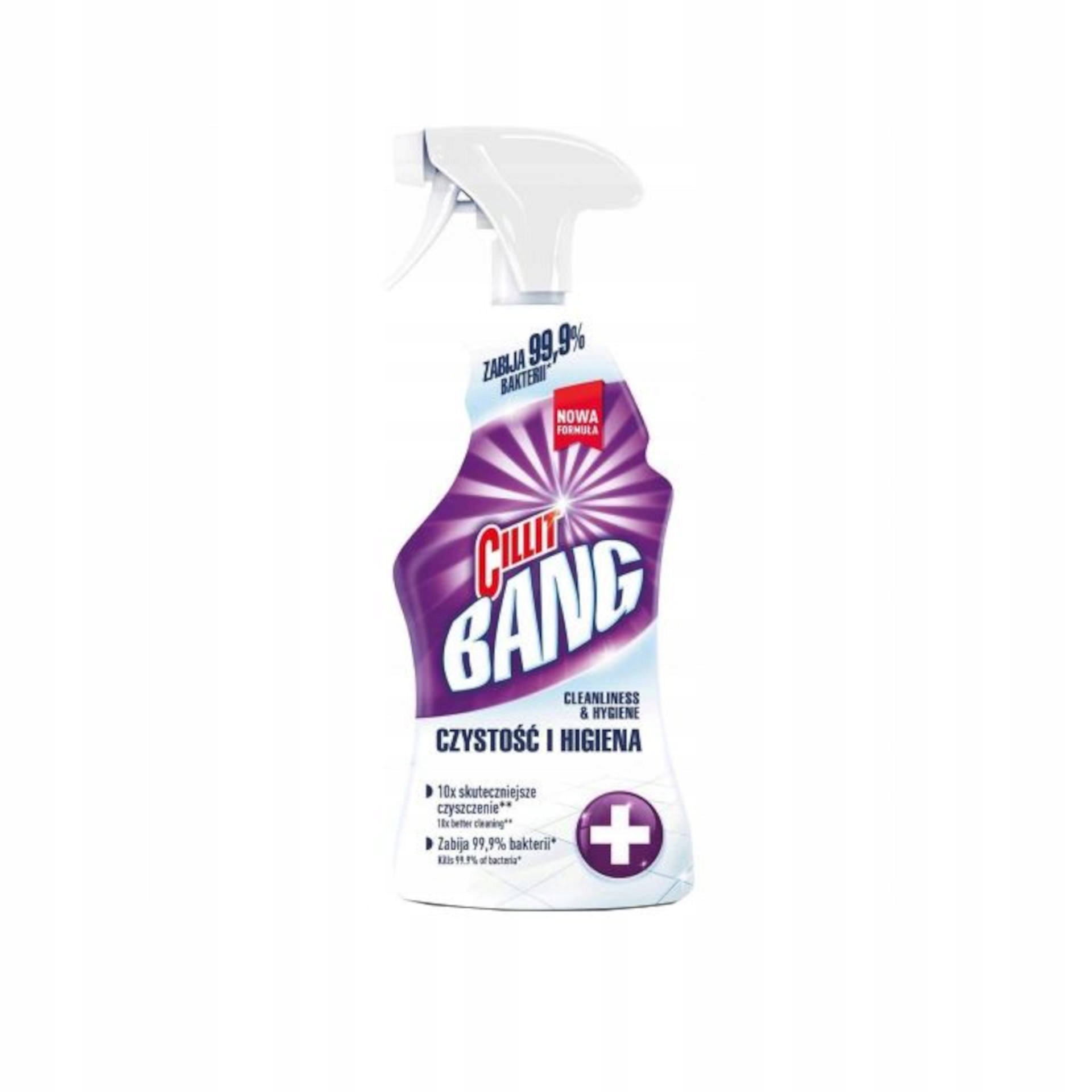 

Cillit Bang Czystość i higiena spray 750ml Wybiela