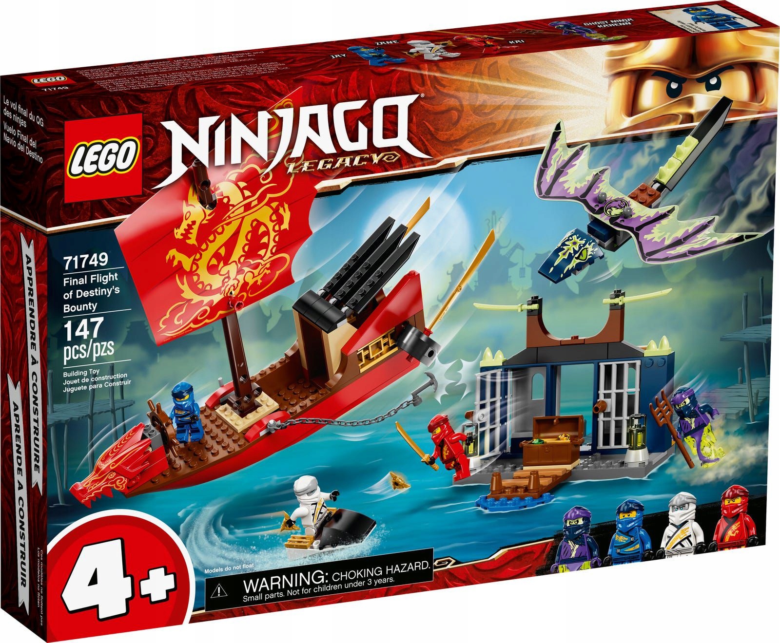 Lego – Ninjago – Poslední Let Perly Osudu – 71749