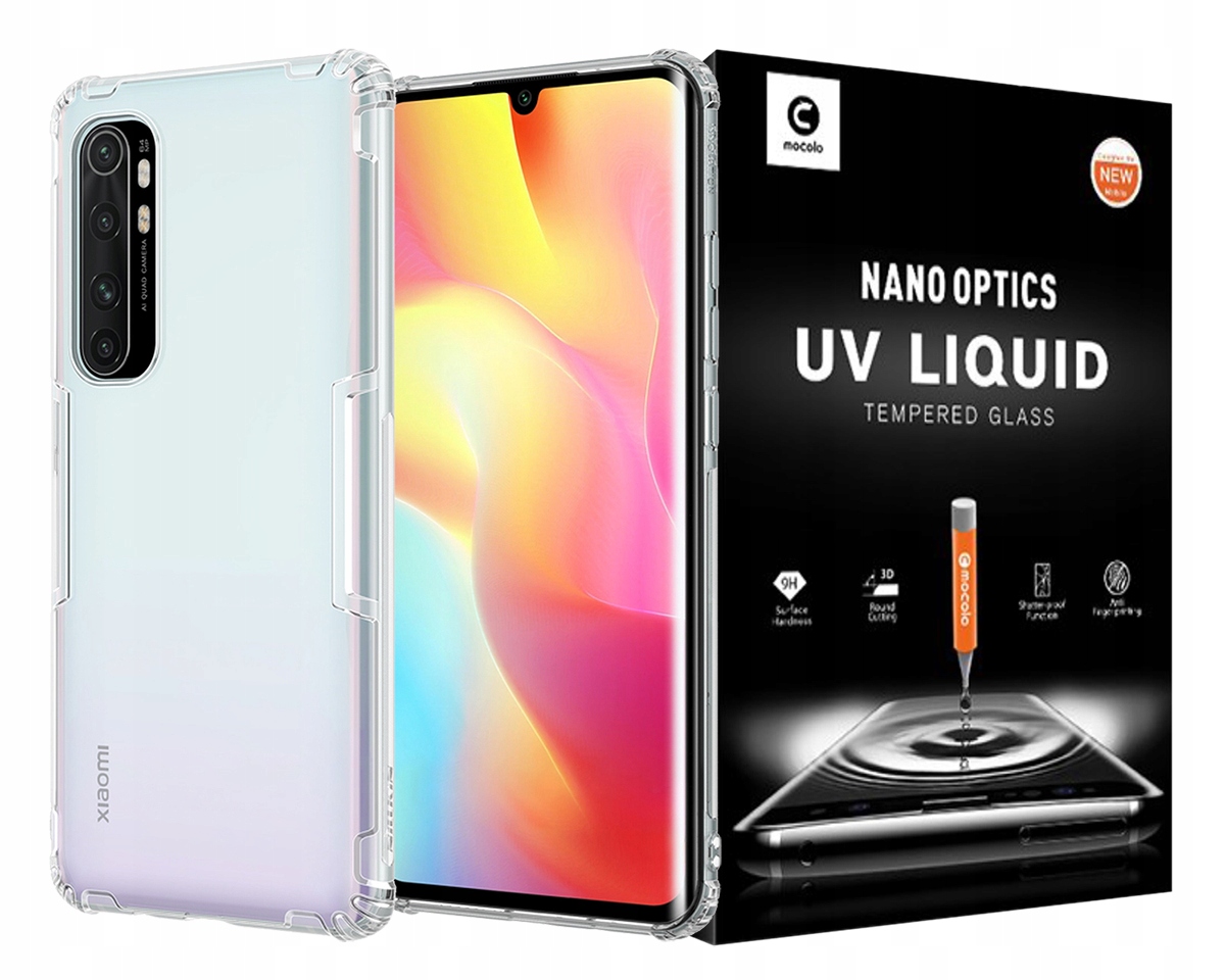 

Etui Do Xiaomi MI Note 10 Lite+ Szkło Mocolo 3D Uv