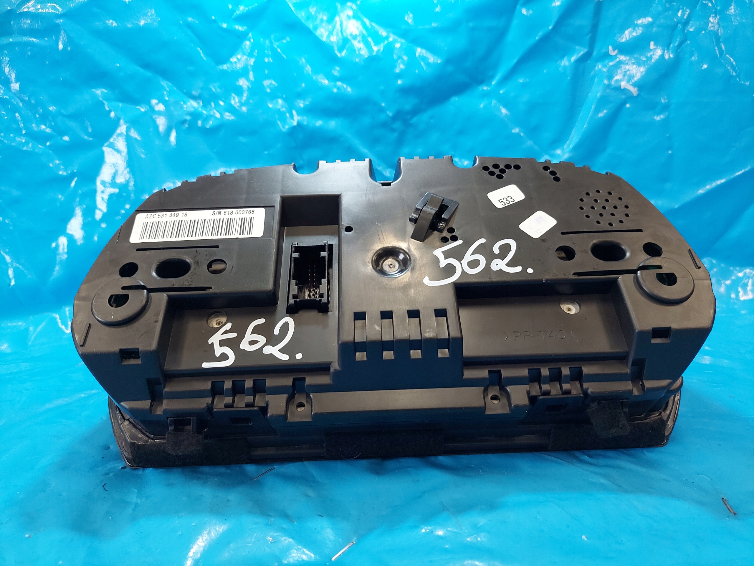 dials clock BMW E90 2.0 TD 698348701