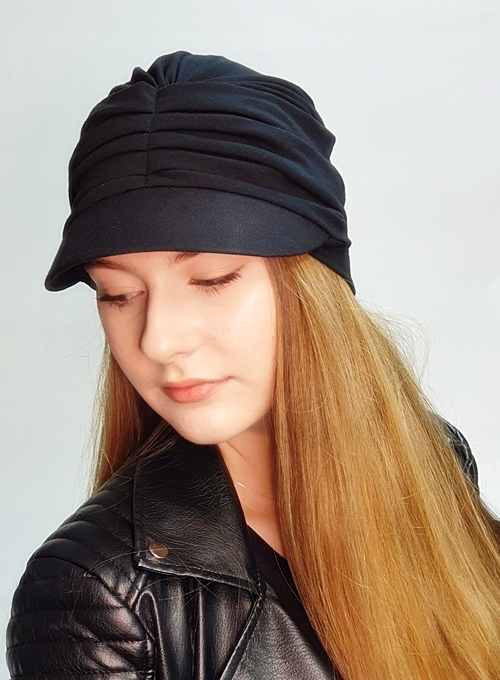 Turban Czapka z daszkiem Marika Be-05 Eva Design - Modna i komfortowa Marka Eva Design