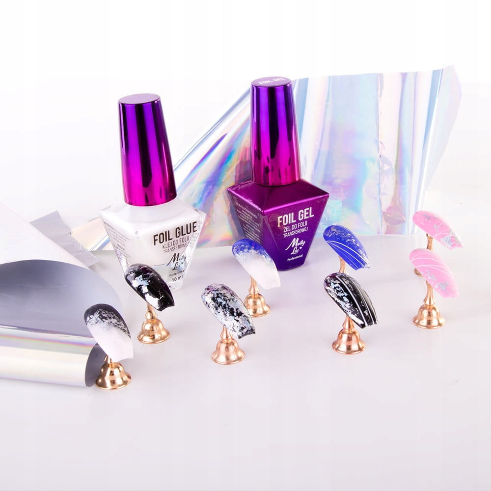 KLEJ DO FOLII TRANSFEROWEJ DO ZDOBIEŃ 10ML Stan opakowania oryginalne